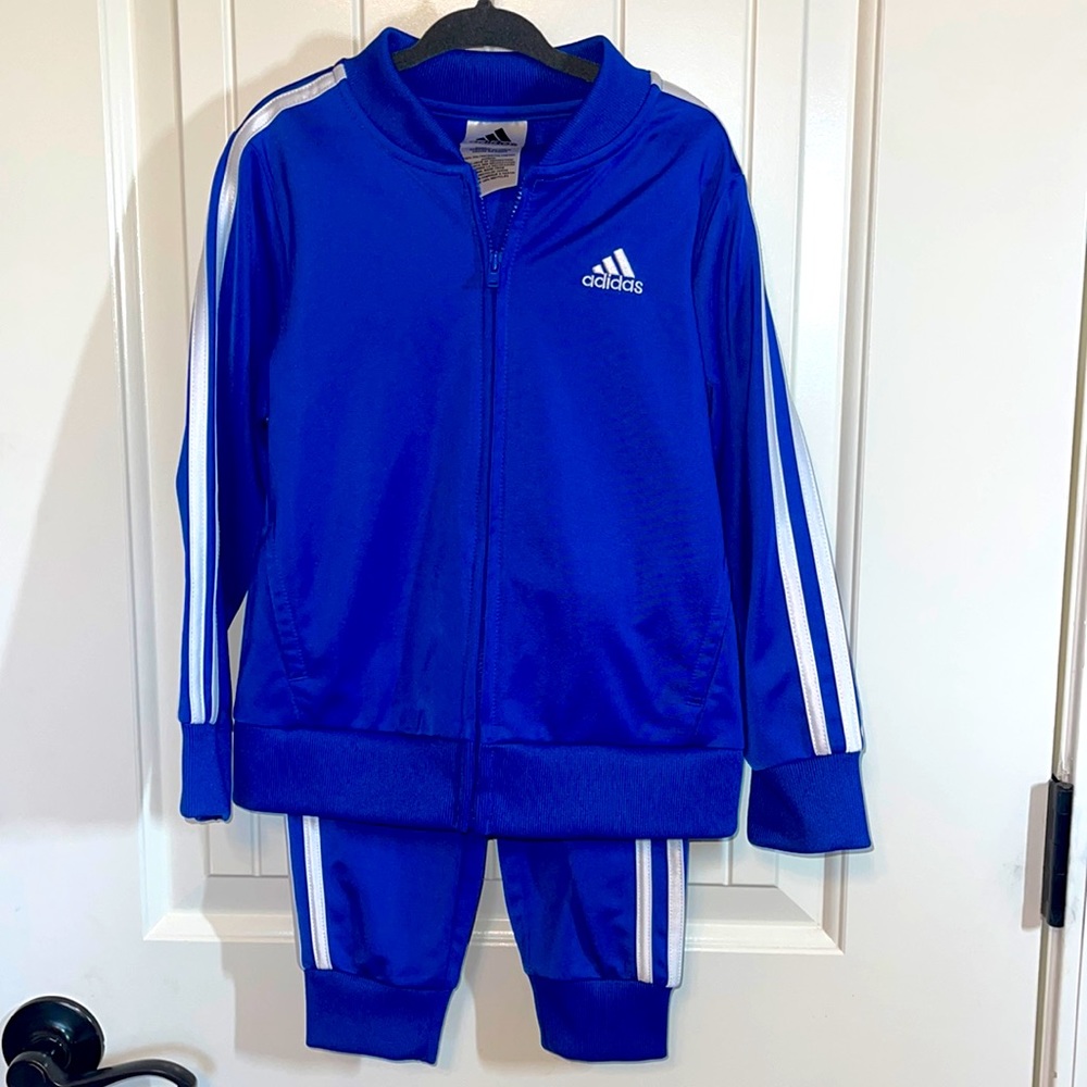 2 piece Adidas track suit, great condition size 4